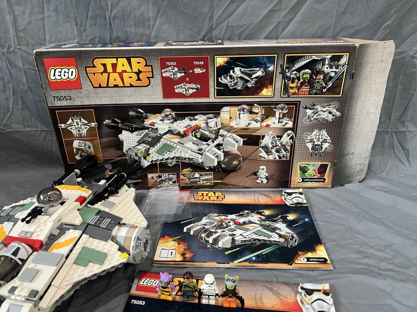 LEGO Star Wars: The Ghost (75053) Complete with Box and Manual Used