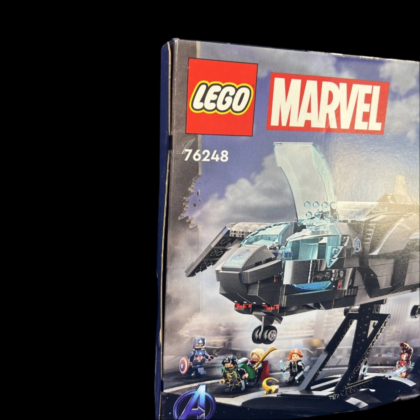 LEGO Super Heroes: The Avengers Quinjet 76248 With Loki Iron Man Captain Am