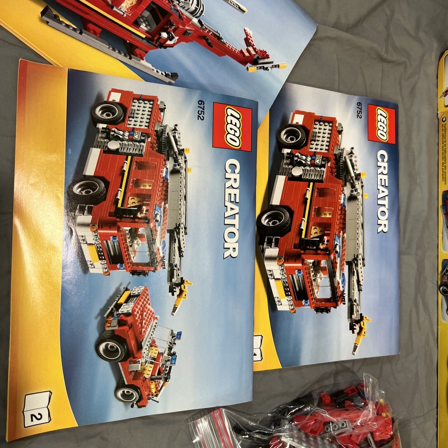 LEGO CREATOR: Fire Rescue (6752) Complete in box Used