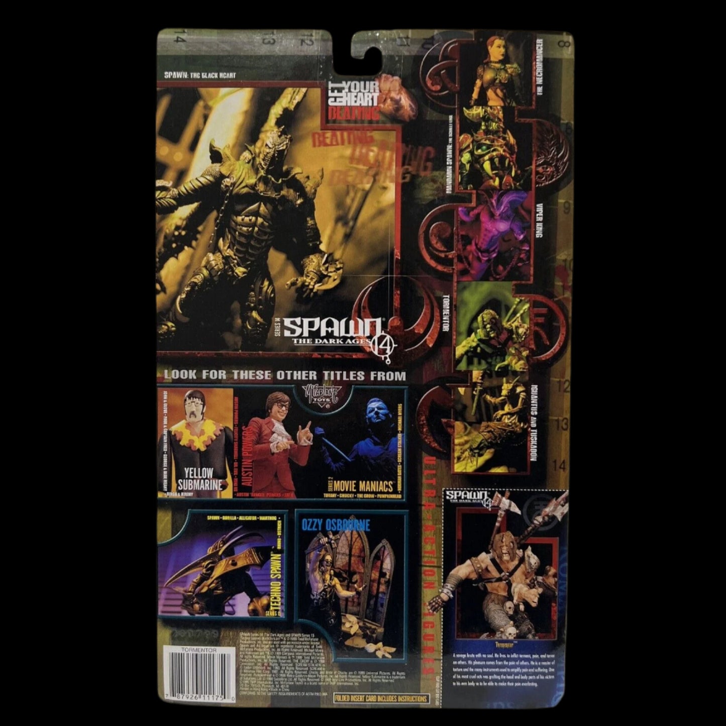 Spawn The Dark Ages TORMENTOR 1999 McFarlane Toys Series 14
