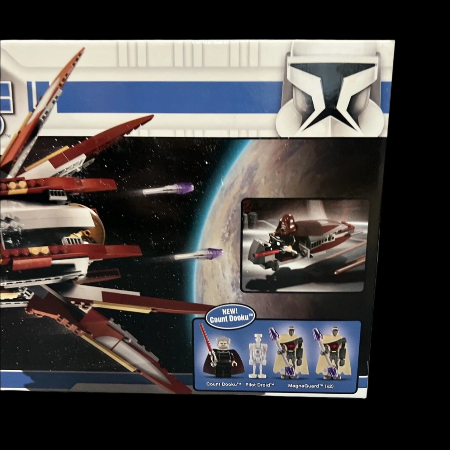 LEGO Star Wars: Count Dooku's Solar Sailer (7752) FREE INSURED SHIPPING