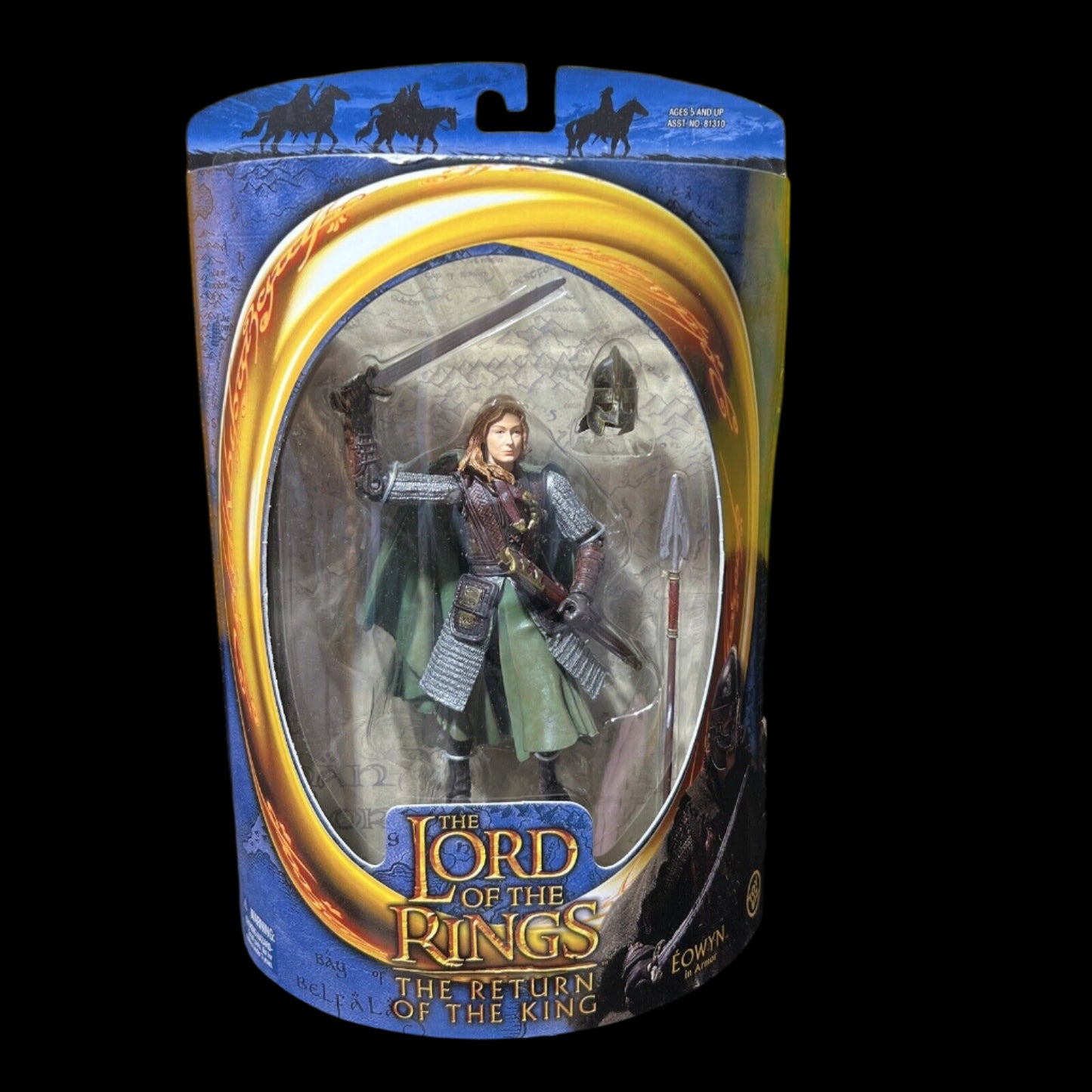 Toy Biz Lord of the Rings Return of the King Eowyn in Armor Figure New LOTR 2003