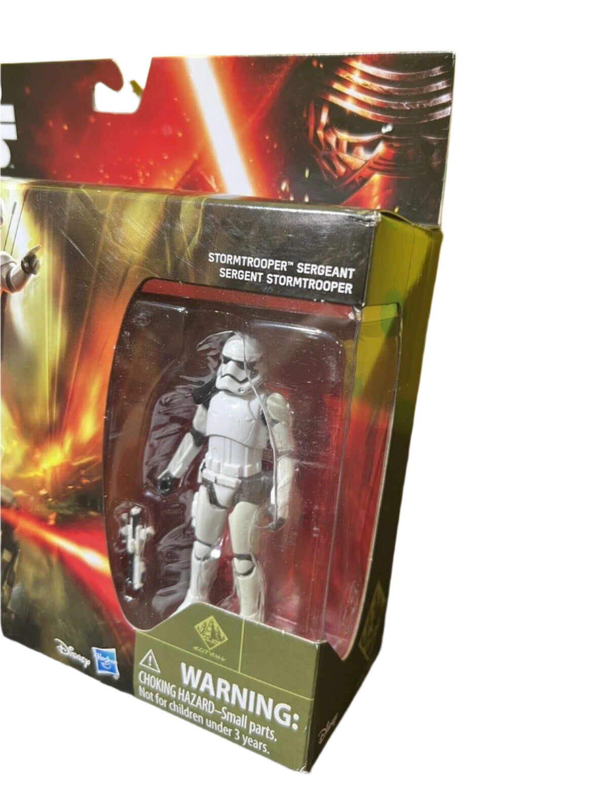 STAR WARS Force Awakens Vehicle Assault Walker + Stormtrooper Sergeant Figure