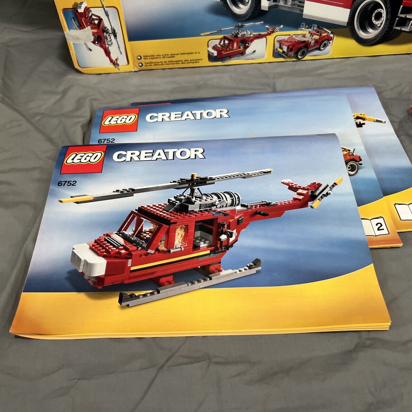 LEGO CREATOR: Fire Rescue (6752) Complete in box Used