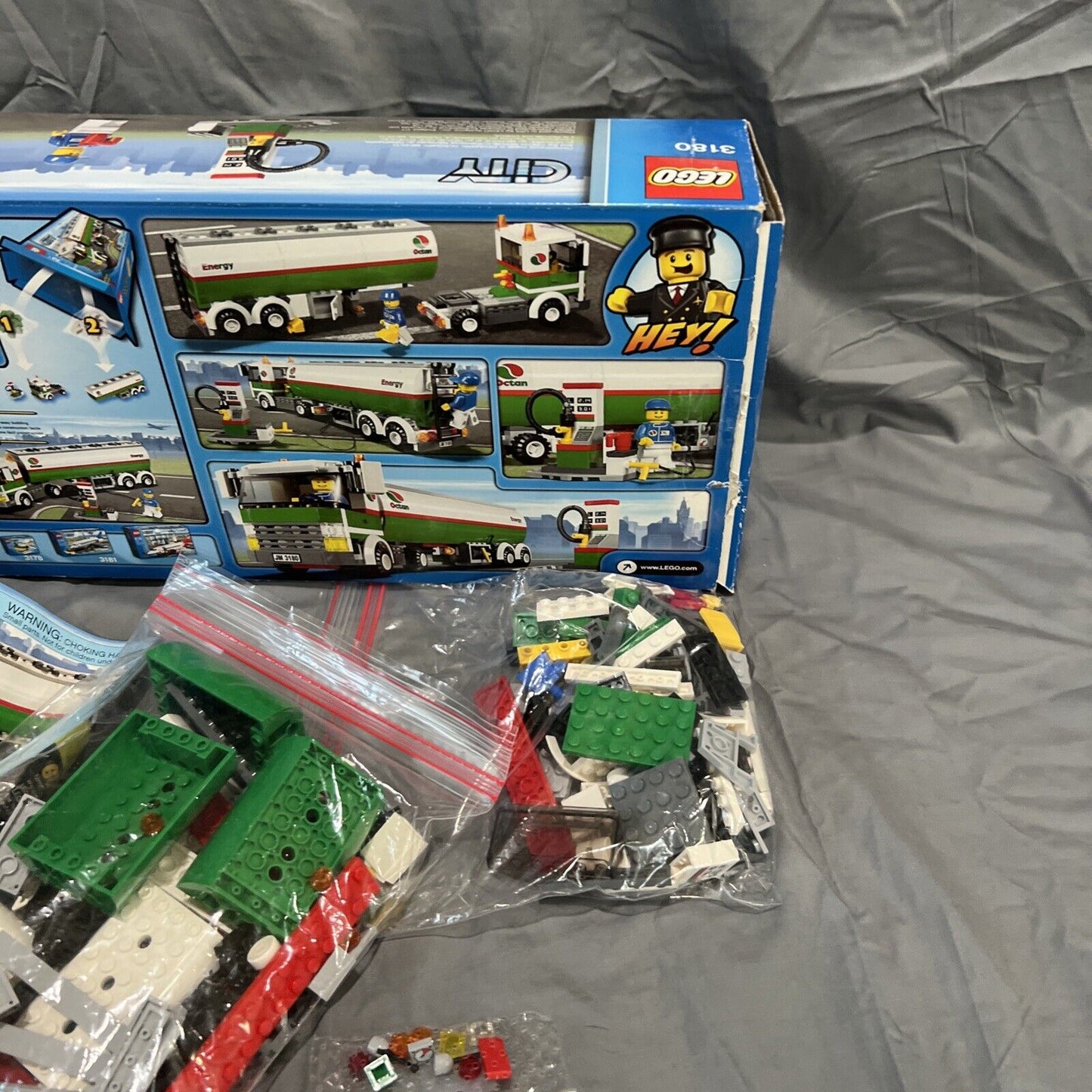 LEGO CITY: Tank Truck (3180) Used