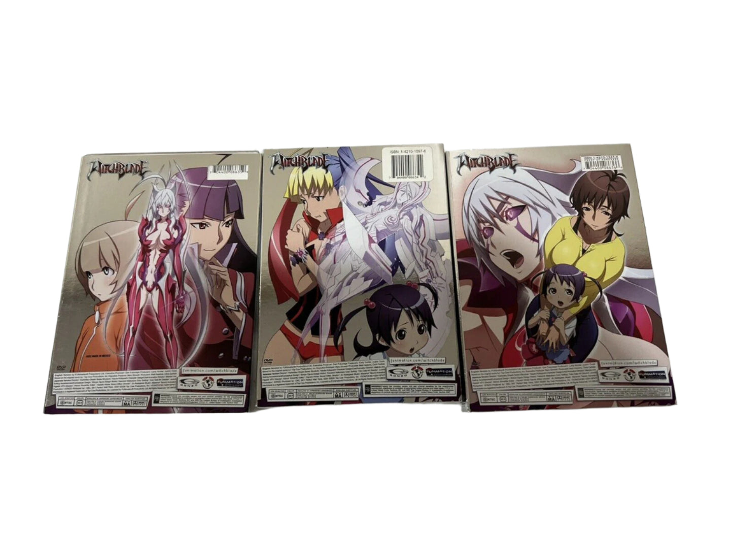 SEALED WITCHBLADE ANIME SEASON 4,5,6 AWESOME CONDITION WITH BEAUTIFUL COVER ART!