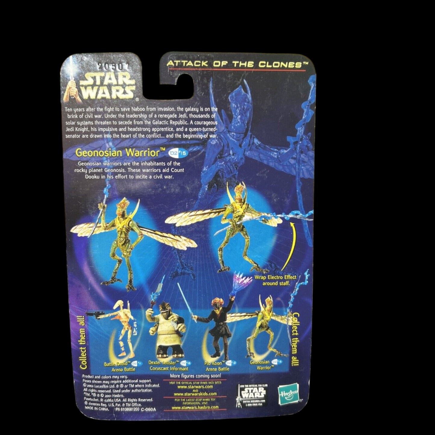 Hasbro Star Wars: Attack of the Clones Geonosian Warrior Action Figure