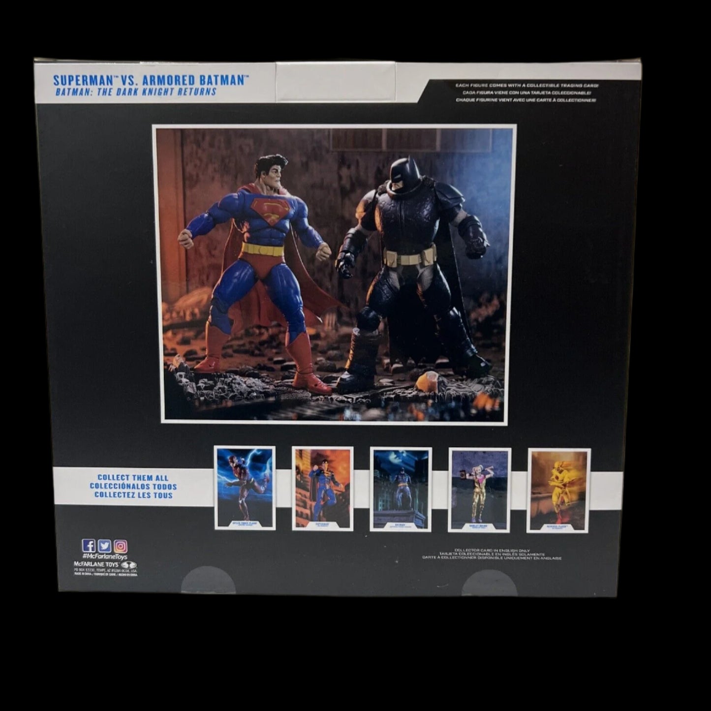 McFarlane Toys DC Multiverse Superman vs. Armored Batman 7" Action Figure 2 Pack