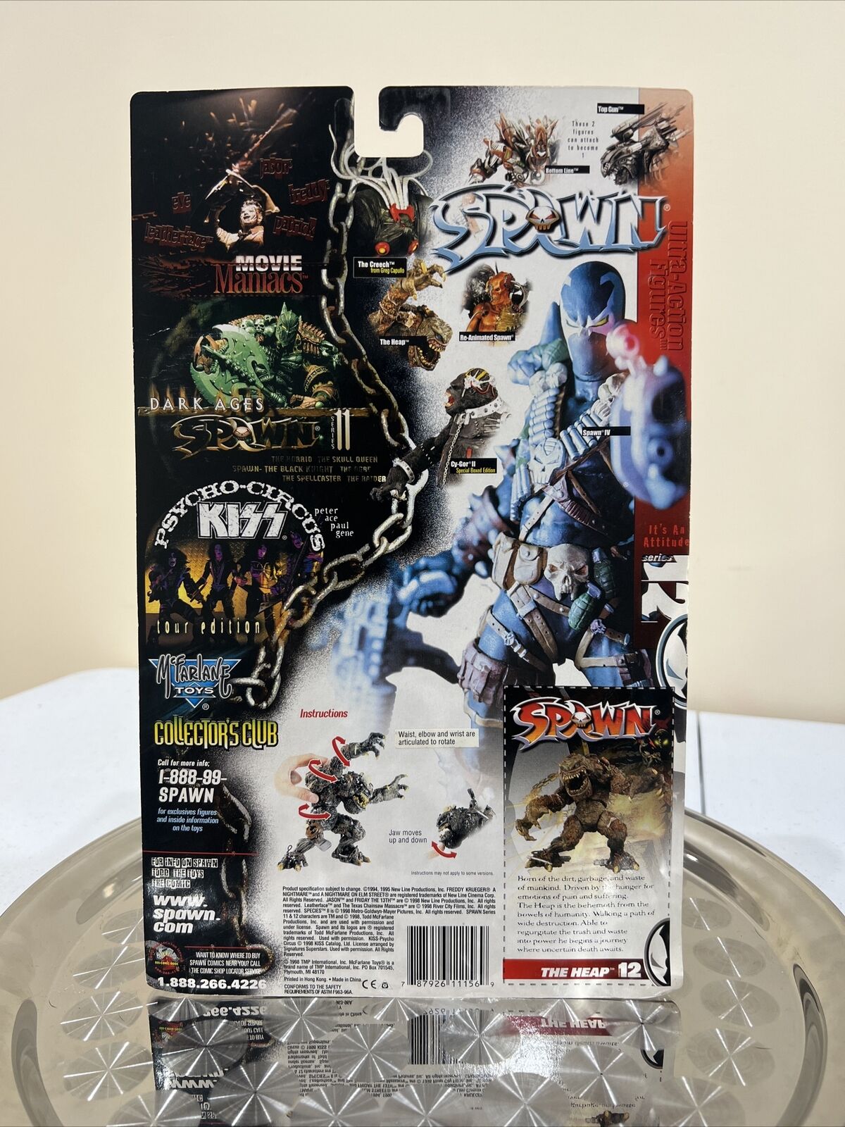 1998 Spawn Ultra Action Figure - The Heap - McFarlane Toys Series 12 New Sealed