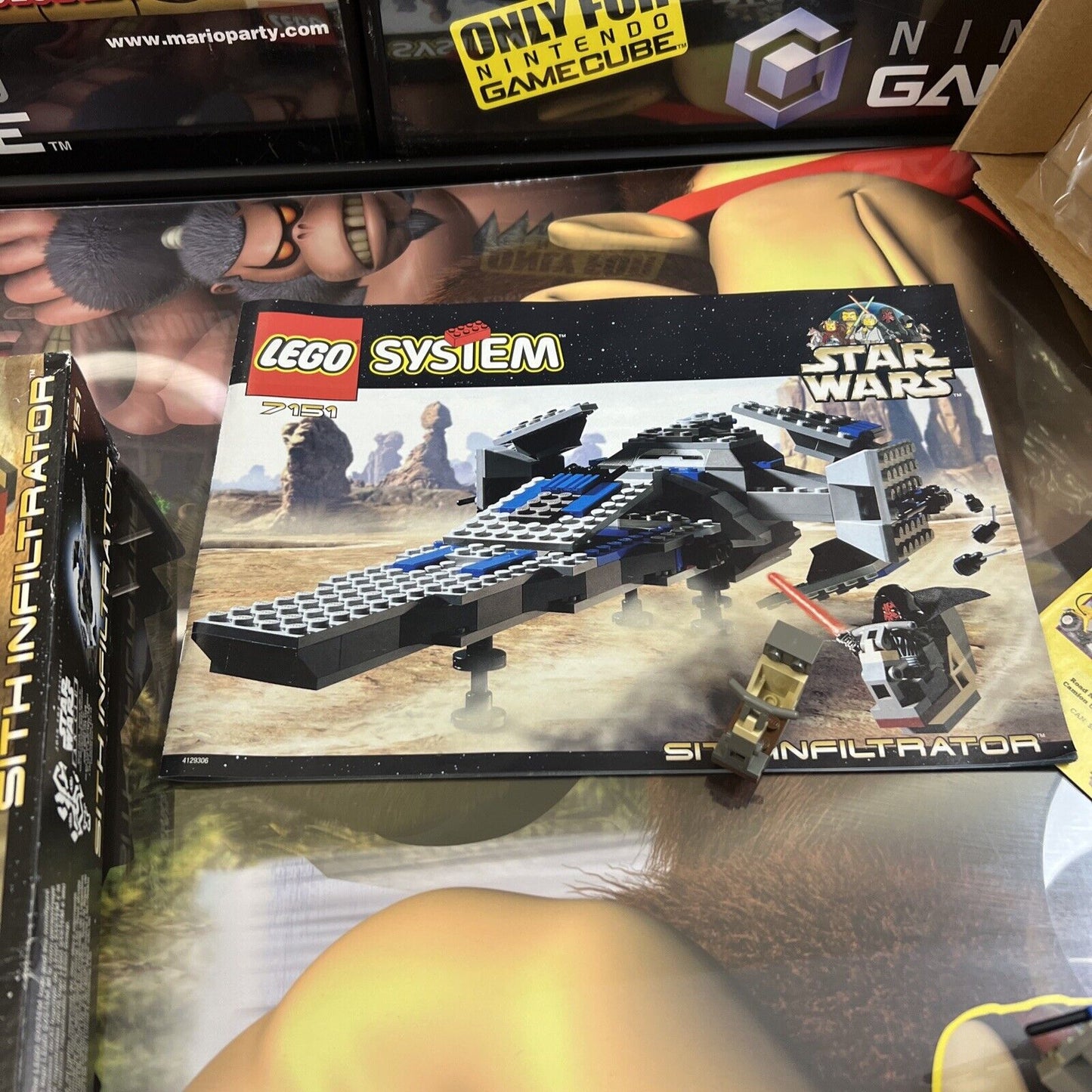 LEGO Star Wars: Sith Infiltrator (7151) COMPLETE WITH BOX MANUAL INSERT AND MAUL