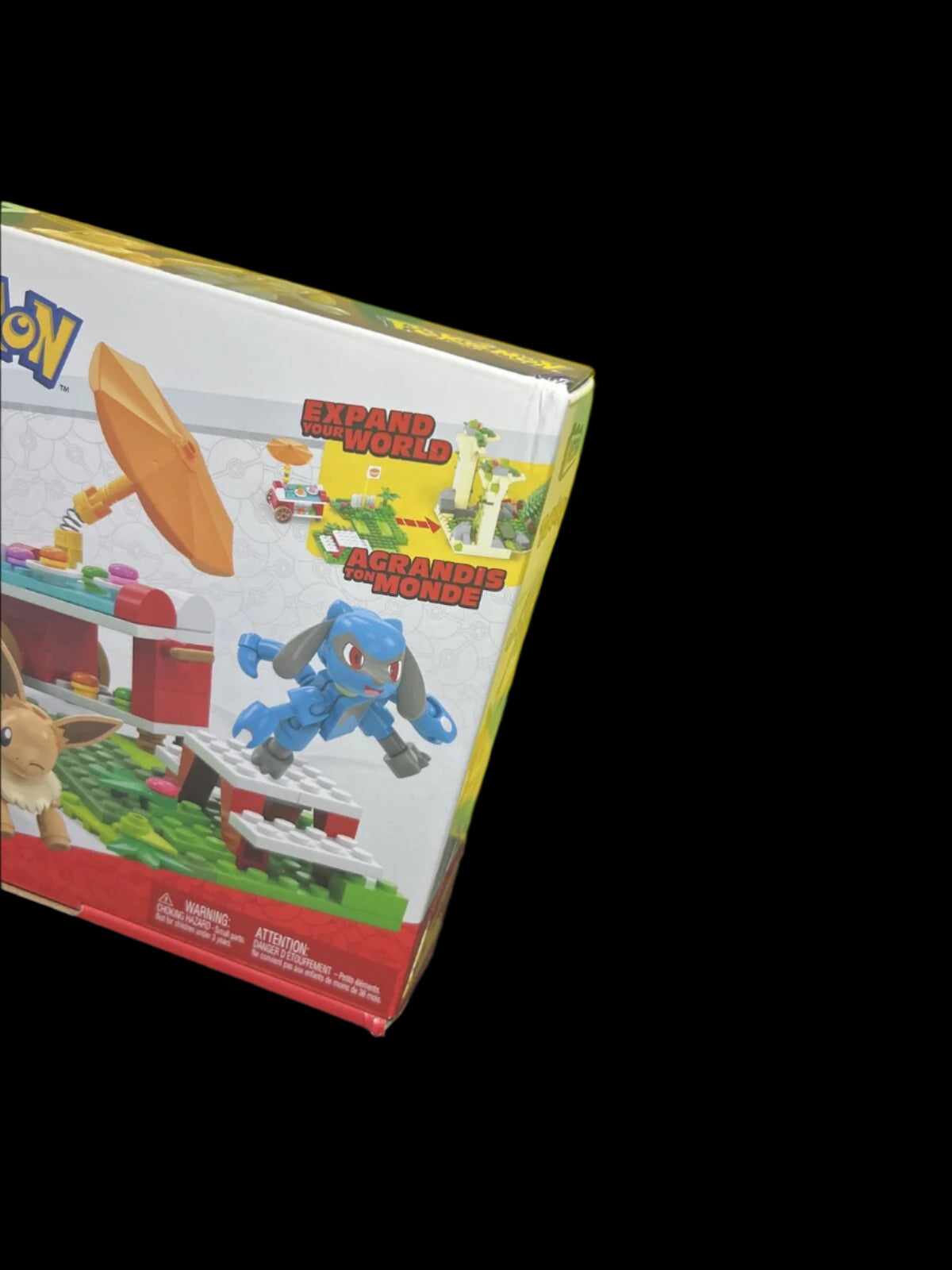 Mega POKEMON: 163pc POKEMON PICNIC Building Set (2022) Mattel - NEW Eevee and Riolu