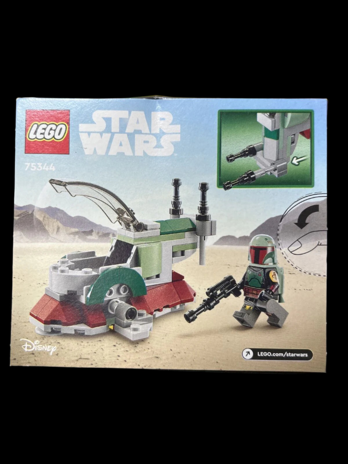 LEGO Star Wars: Boba Fett's Starship Microfighter 75344