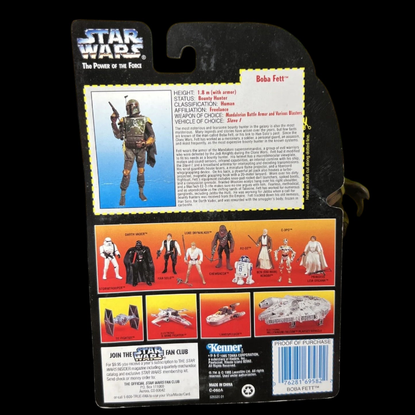 Kenner Star Wars The Power of the Force: Boba Fett Action Figure