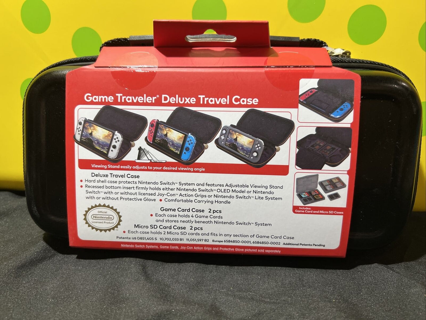 Nintendo Switch Travel Case Legend of Zelda Breath of the Wild Brand NEW Sealed