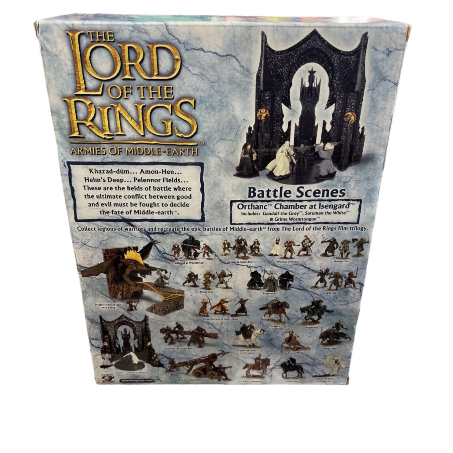 Lord Of Rings Armies Of Middle Earth Orthanc Chamber At Isengard Playset