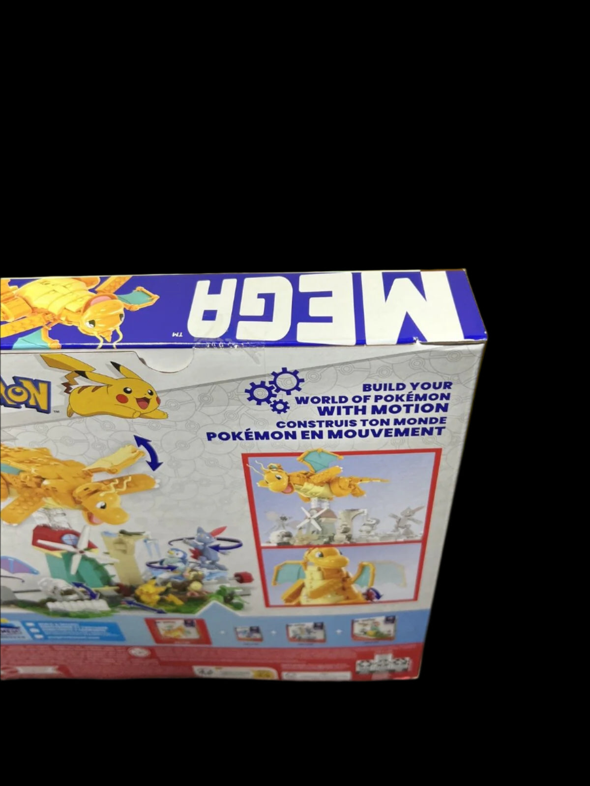 Mega Bloks Dragonite Pokemon Construx New In Box 387 Pieces HTK25