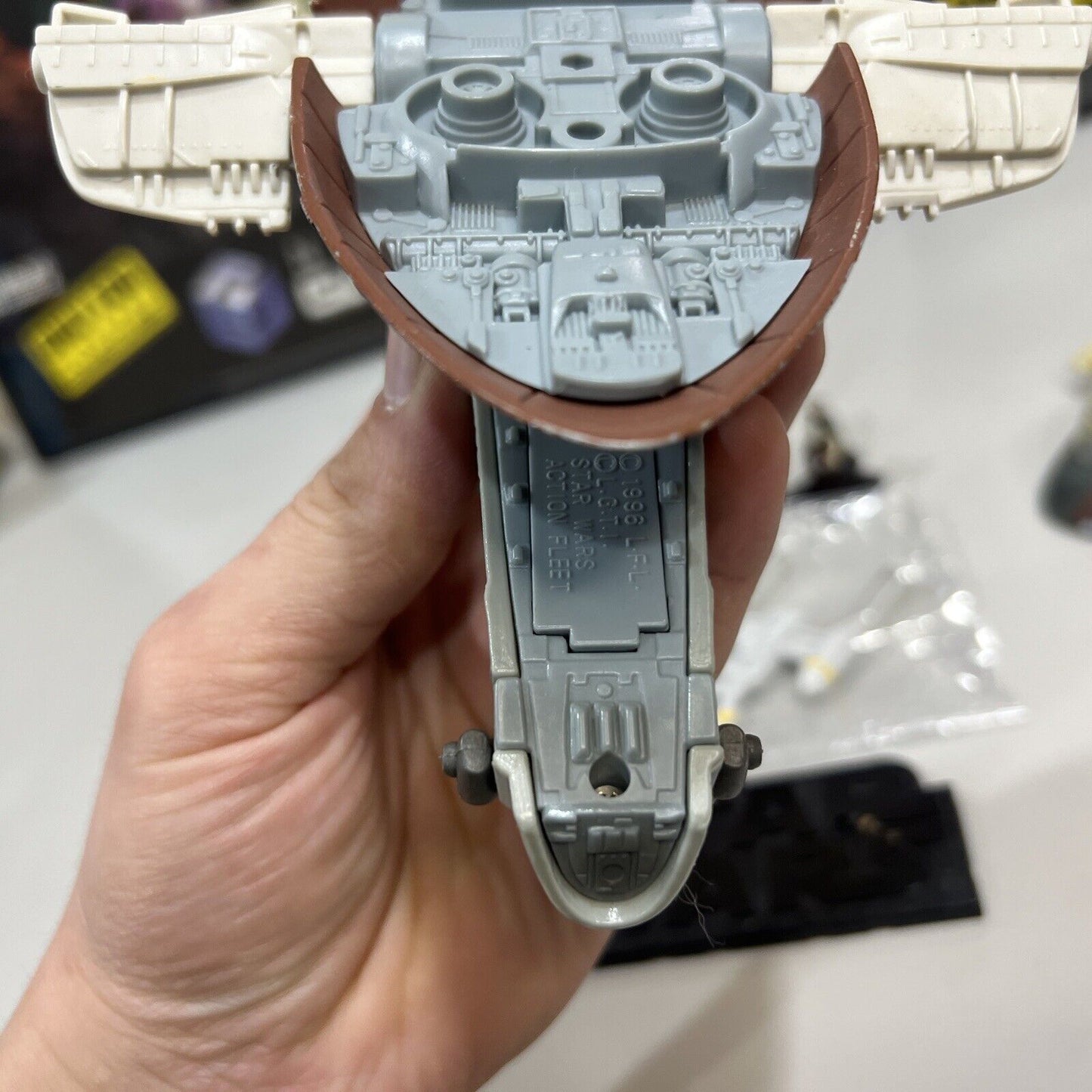x2 96 SLAVE 1 ACTION FLEET Y-WING AT-AP CLONE WALKER TIE FIGHTER MORE STARWARS