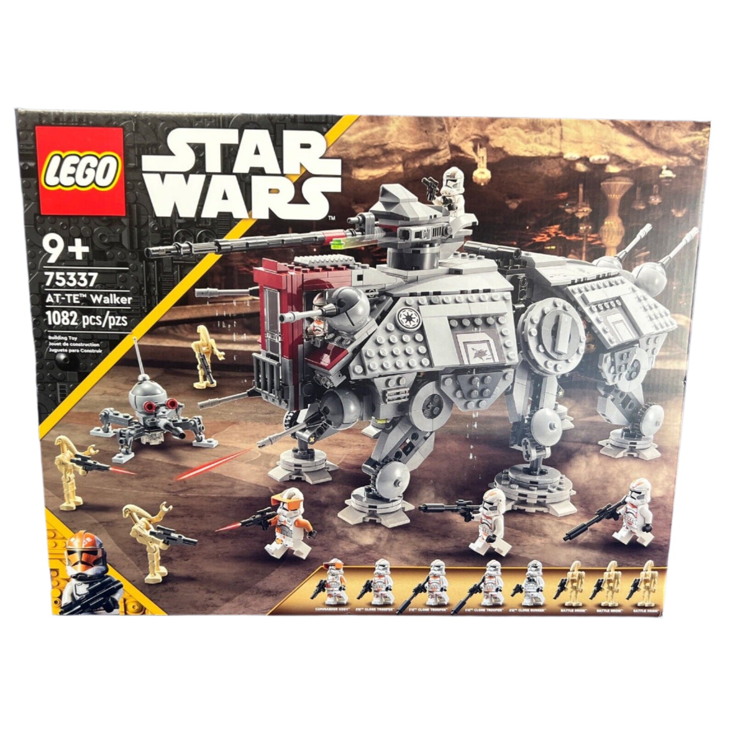LEGO Star Wars: AT-TE Walker 75337 With Commander Cody
