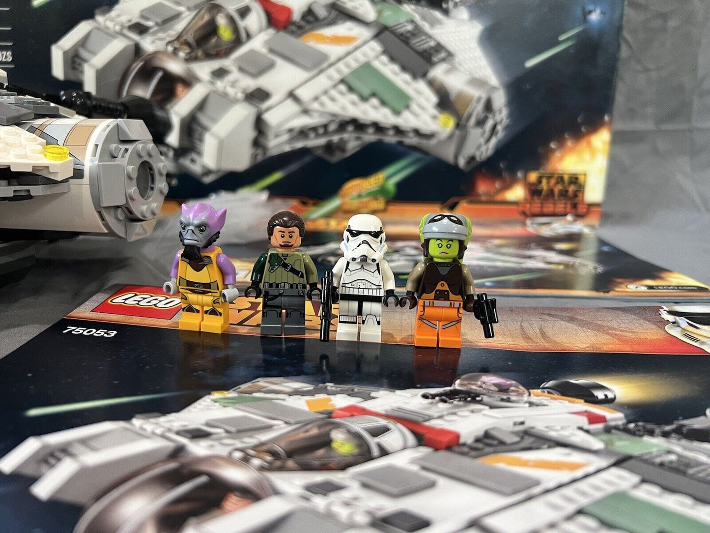 LEGO Star Wars: The Ghost (75053) Complete with Box and Manual Used