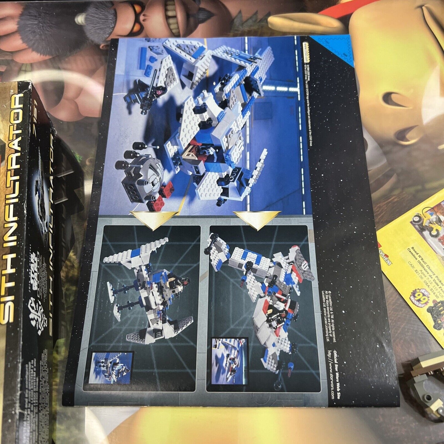 LEGO Star Wars: Sith Infiltrator (7151) COMPLETE WITH BOX MANUAL INSERT AND MAUL
