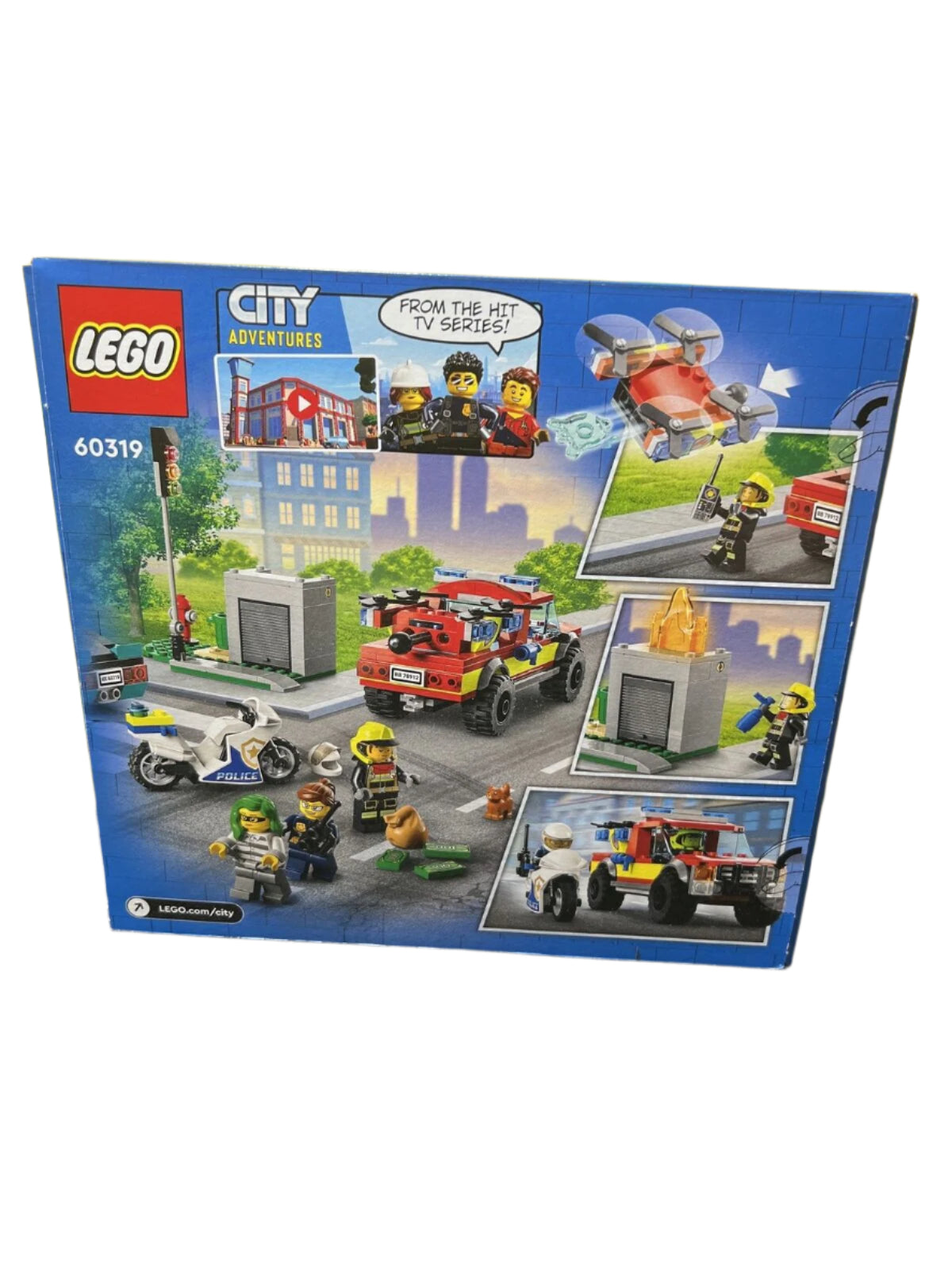 LEGO CITY: Fire Rescue & Police Chase (60319)