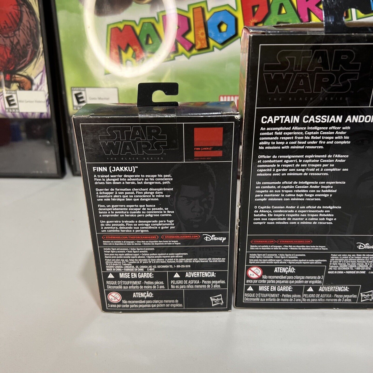 Captain Cassian Andor #23 Star Wars The Black Series Rogue One + FINN (JAKKU)
