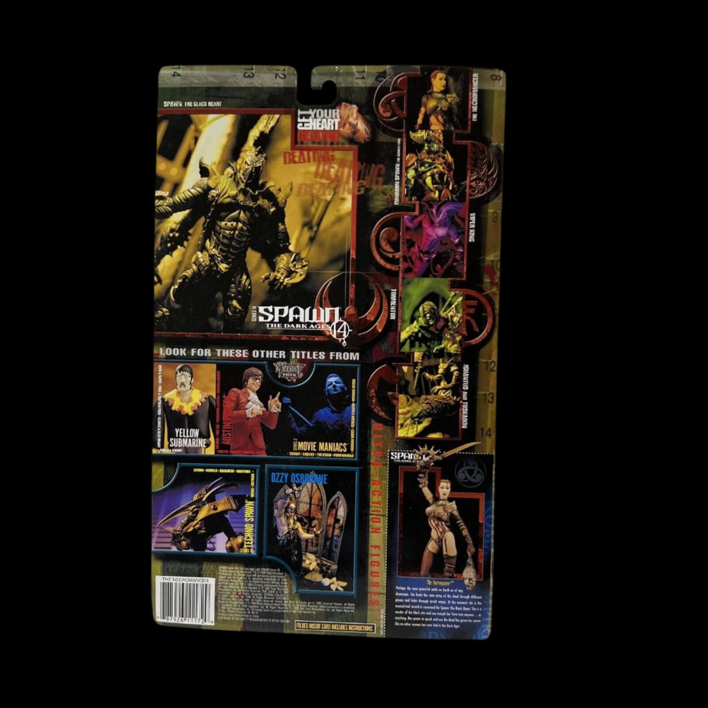 Spawn Dark Ages The Necromancer Action Figure Series 14 McFarlane VTG 1999 New