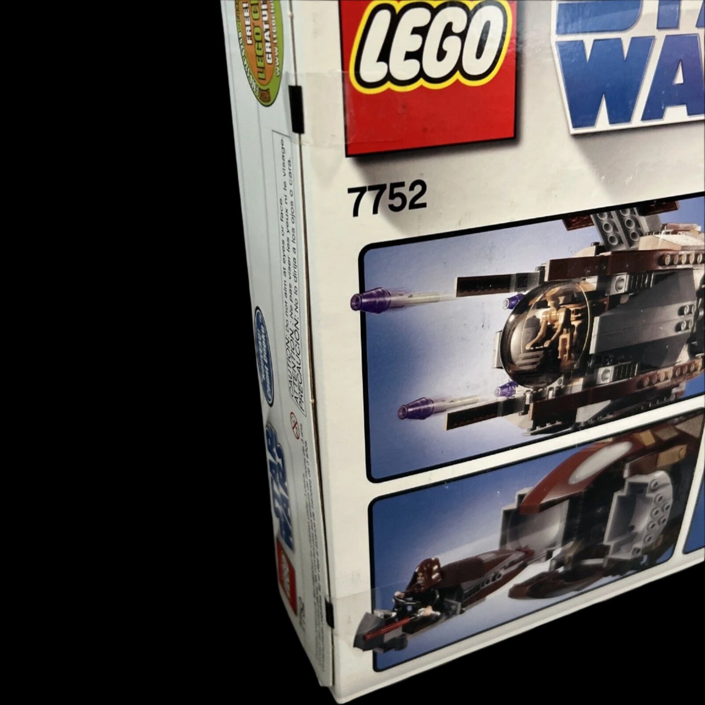 LEGO Star Wars: Count Dooku's Solar Sailer (7752) FREE INSURED SHIPPING