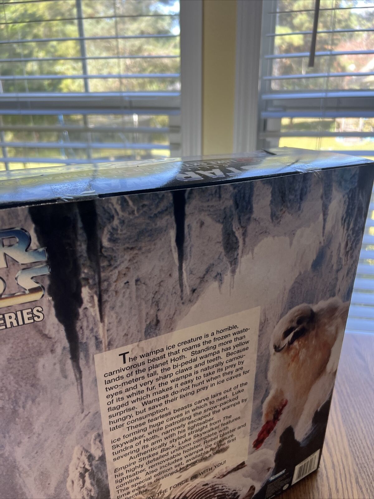 SEALED 1997 Star Wars Luke Skywalker Vs Wampa 1/6 Scale 12" NISB NEW KENNER