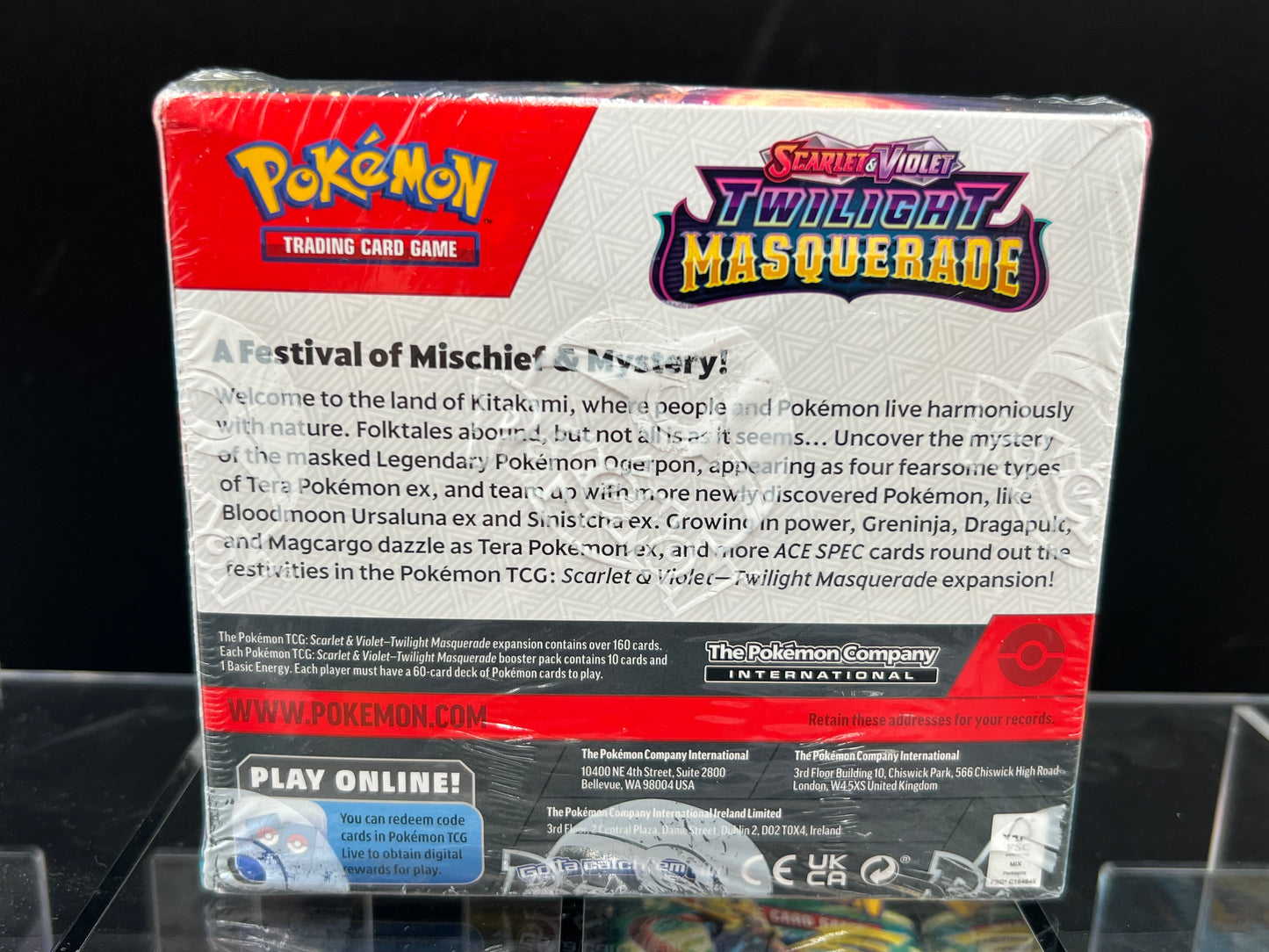 Twilight Masquerade Booster Box - SV06: Twilight Masquerade (TWM) Pokémon TCG