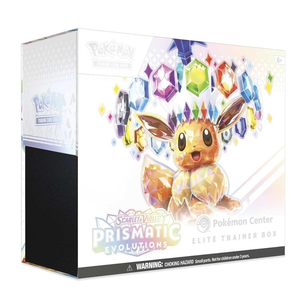 Prismatic Evolutions Pokemon Center Elite Trainer Box (Exclusive) - SV: Prismatic Evolutions (PRE) Pokémon TCG ETB