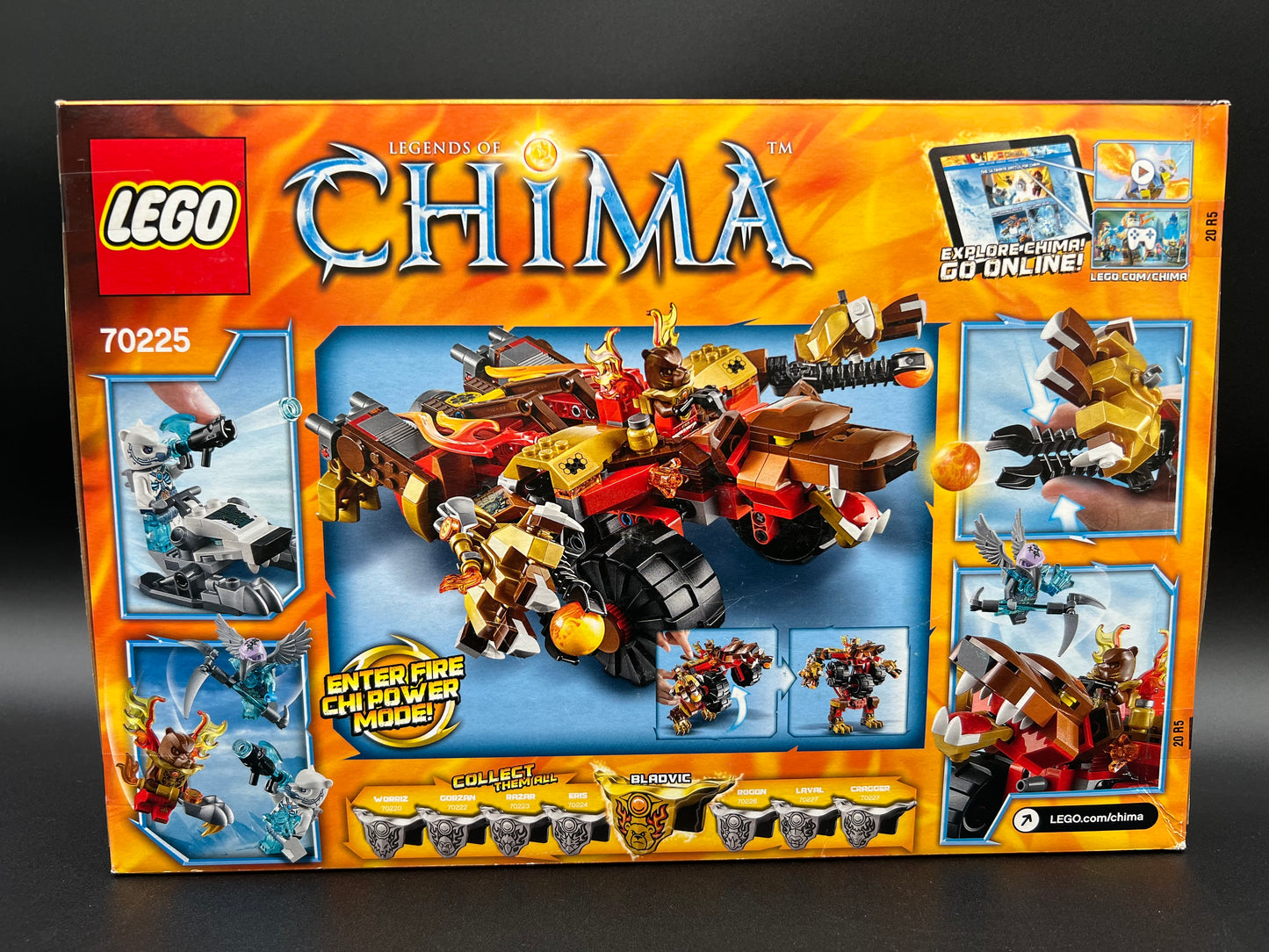 LEGO Legends of Chima Bladvic's Rumble Bear Item No: 70225