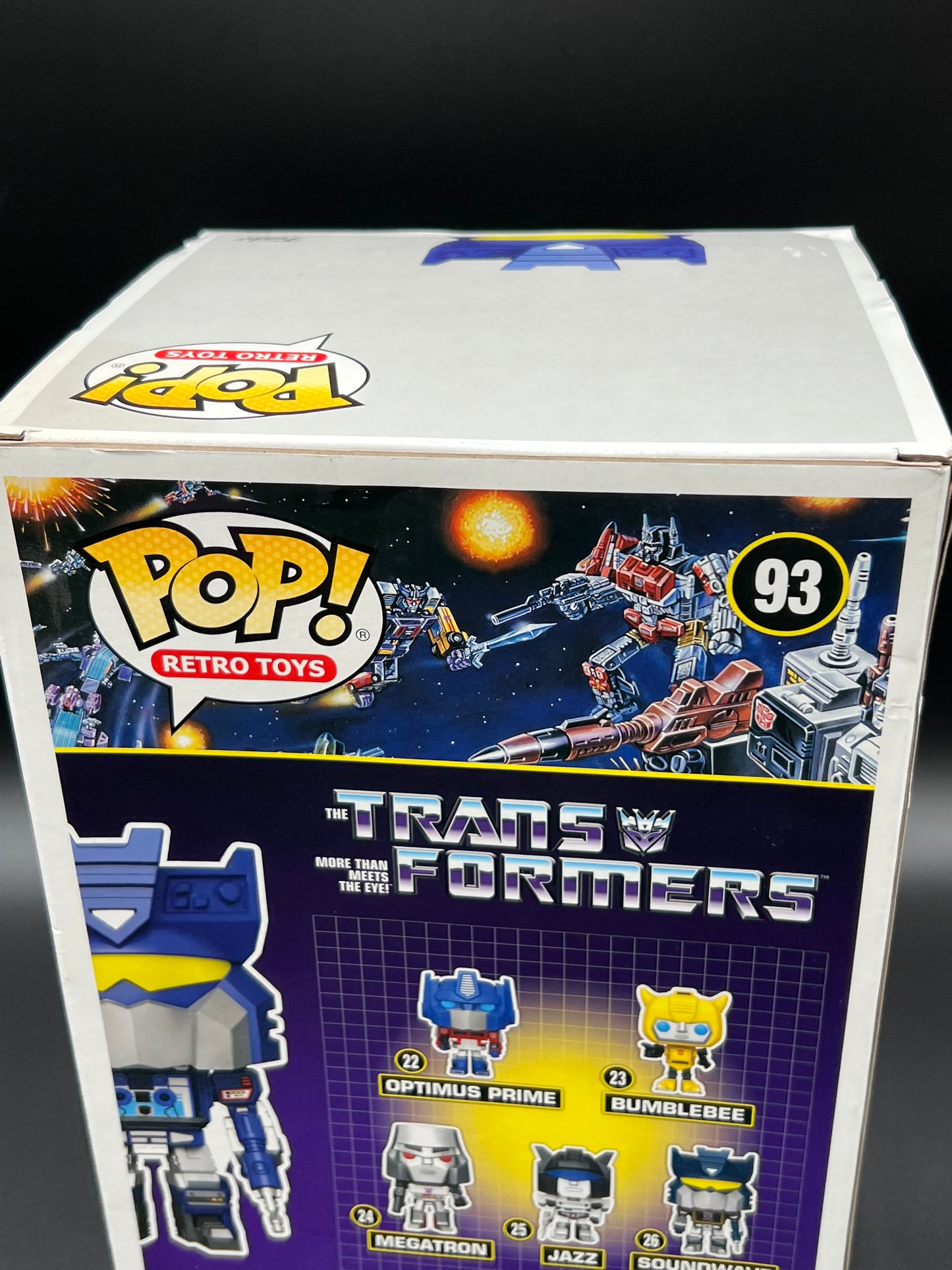 Funko Pop Retro Toys #93 - Transformers - Soundwave /w Tapes (Exclusive)