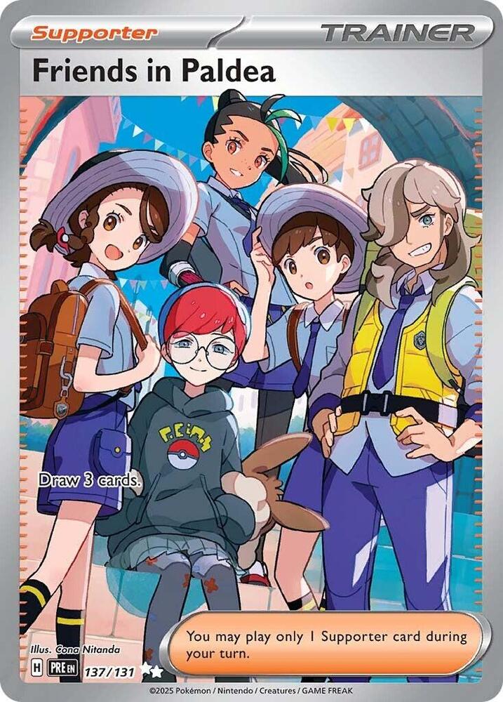 Friends in Paldea - 137/131 - SV: Prismatic Evolutions (PRE) Pokémon TCG