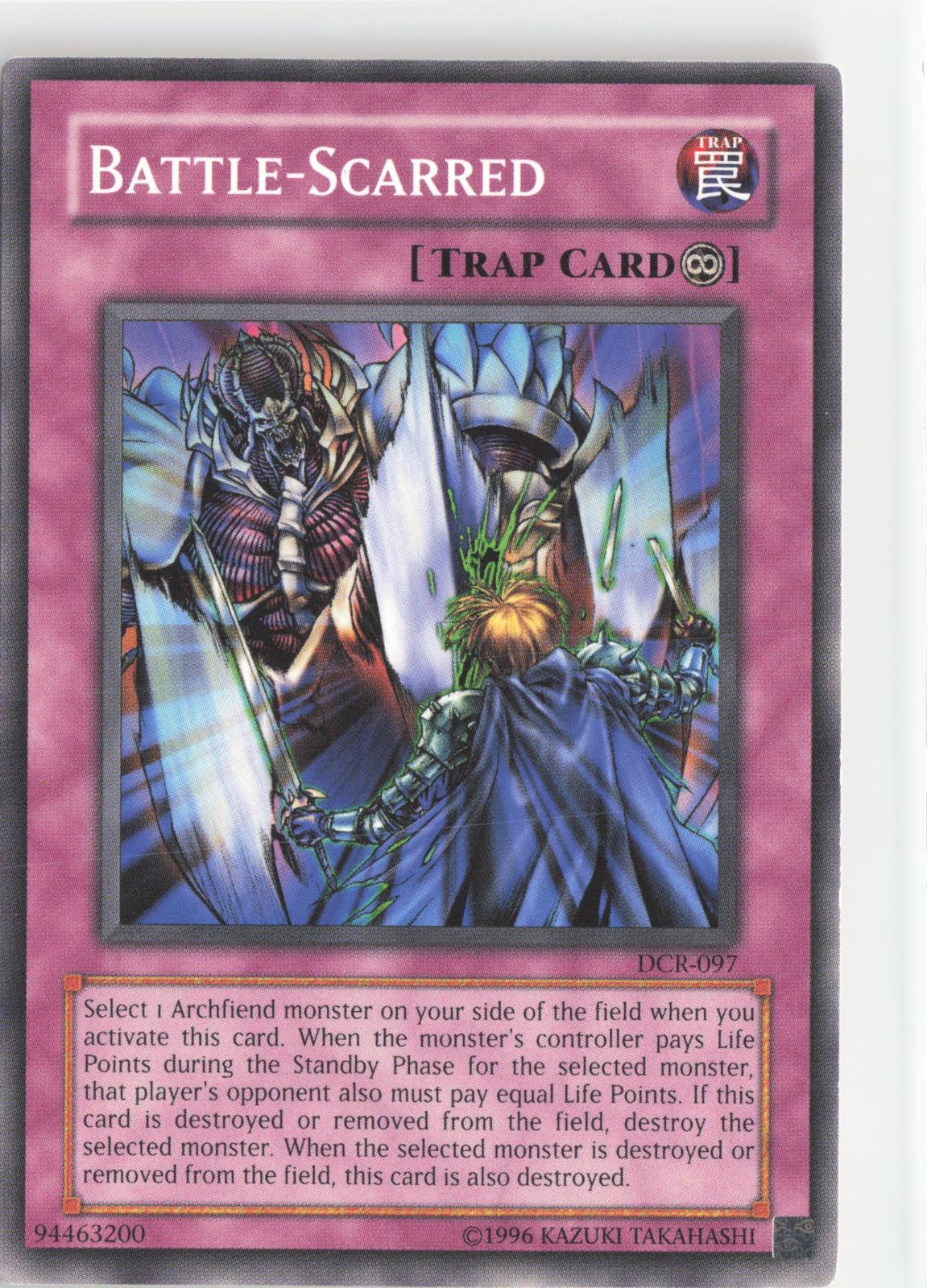 Battle-Scarred DCR-EN097 Dark Crisis (Worldwide English) Yu-Gi-Oh Unlimited