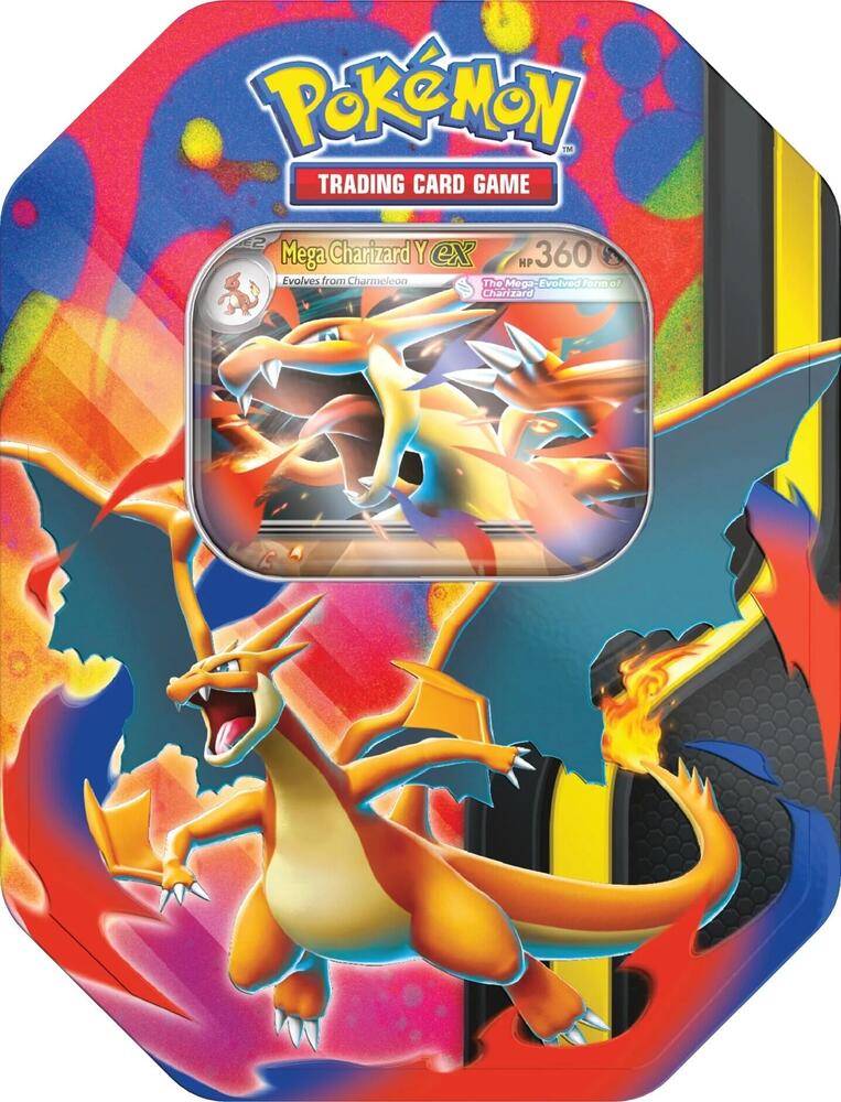 Mega Charizard Tin (Mega Charizard Y) - Miscellaneous Cards & Products (MCAP) Pokémon TCG