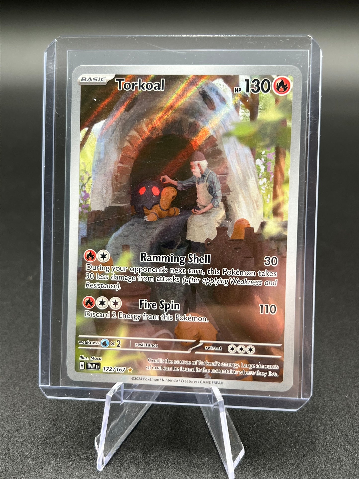 Torkoal - 172/167 - SV06: Twilight Masquerade (TWM) Pokémon TCG