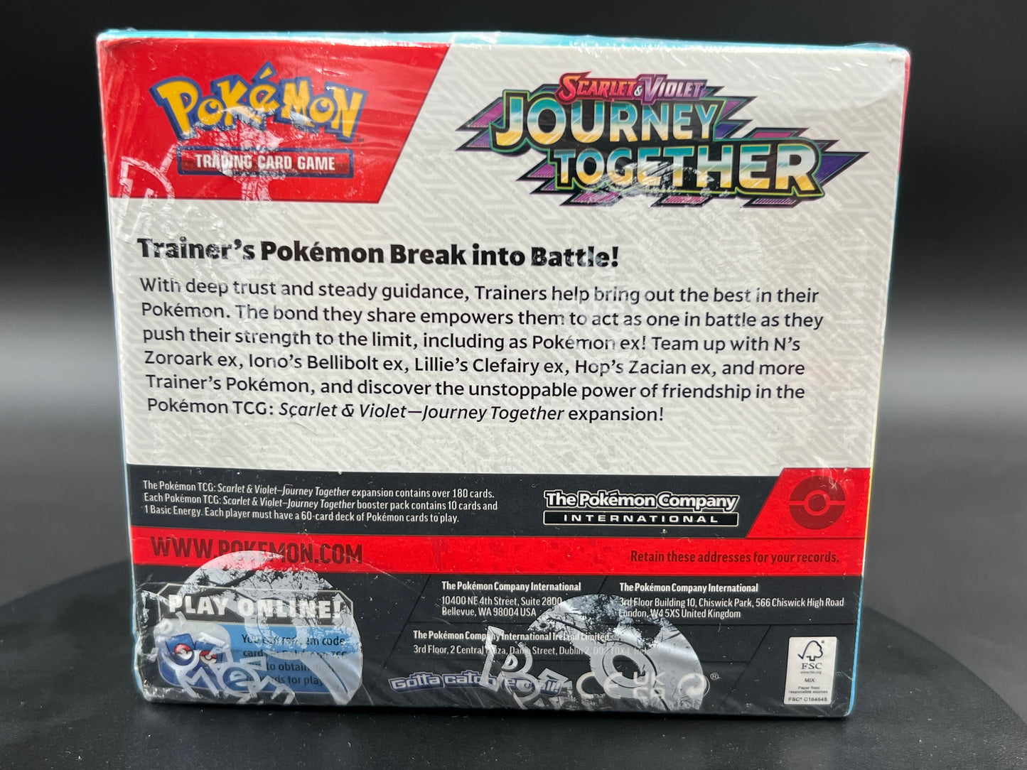 Journey Together Enhanced Booster Box - SV09: 36 Booster Packs Journey Together (JTG) Pokemon TCG New