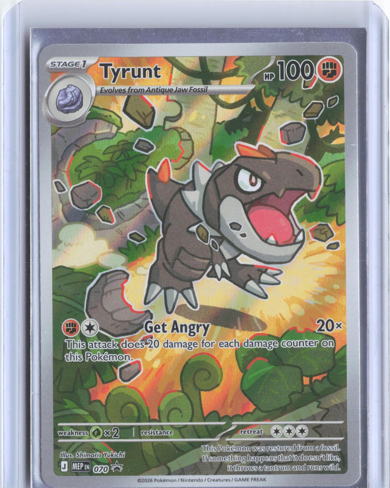 Tyrunt 070 Holo Promo ME: Mega Evolution Promo Pokemon TCG Card