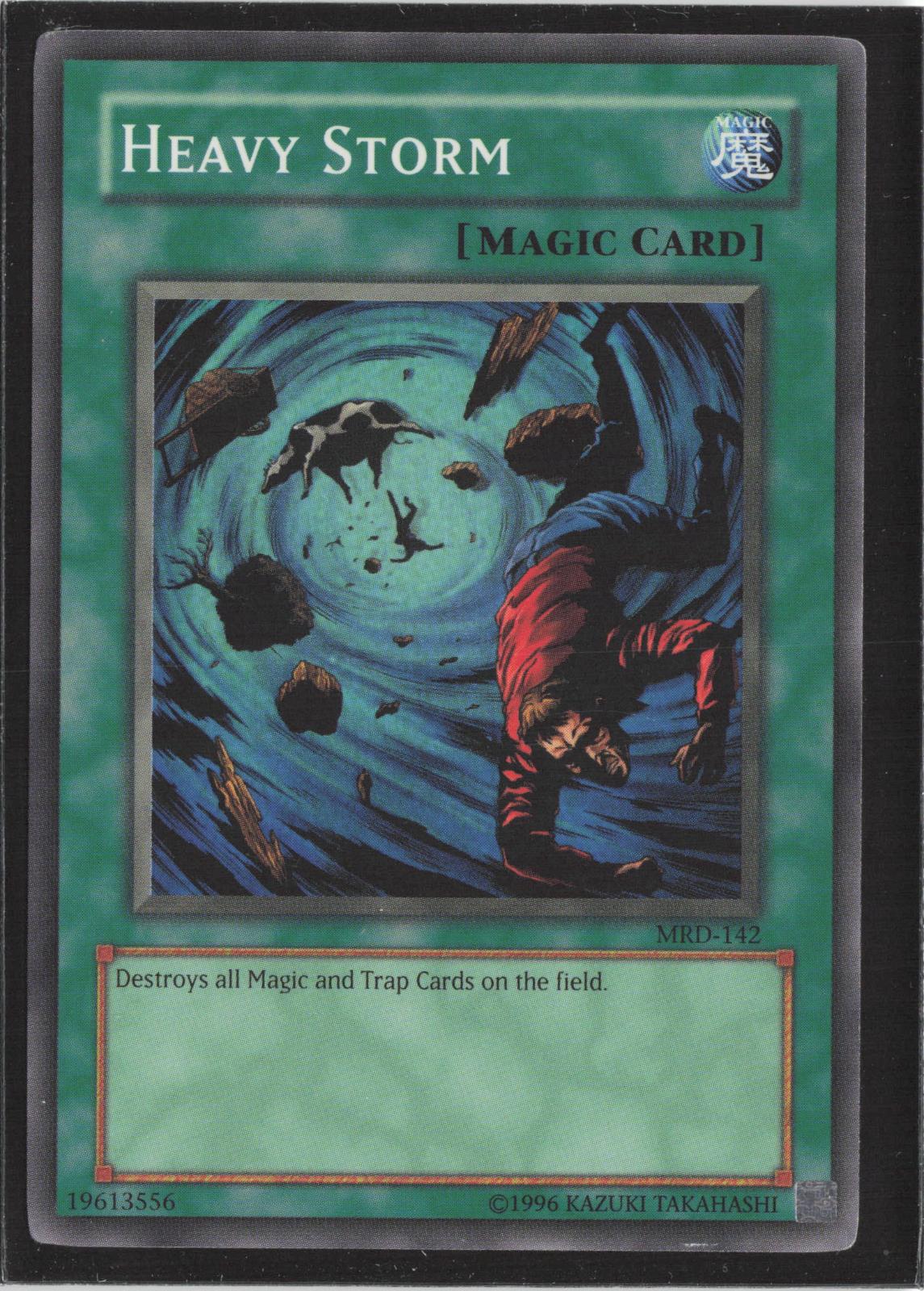 Heavy Storm SD3-EN021 Structure Deck: Blaze of Destruction Yu-Gi-Oh 1st Edition