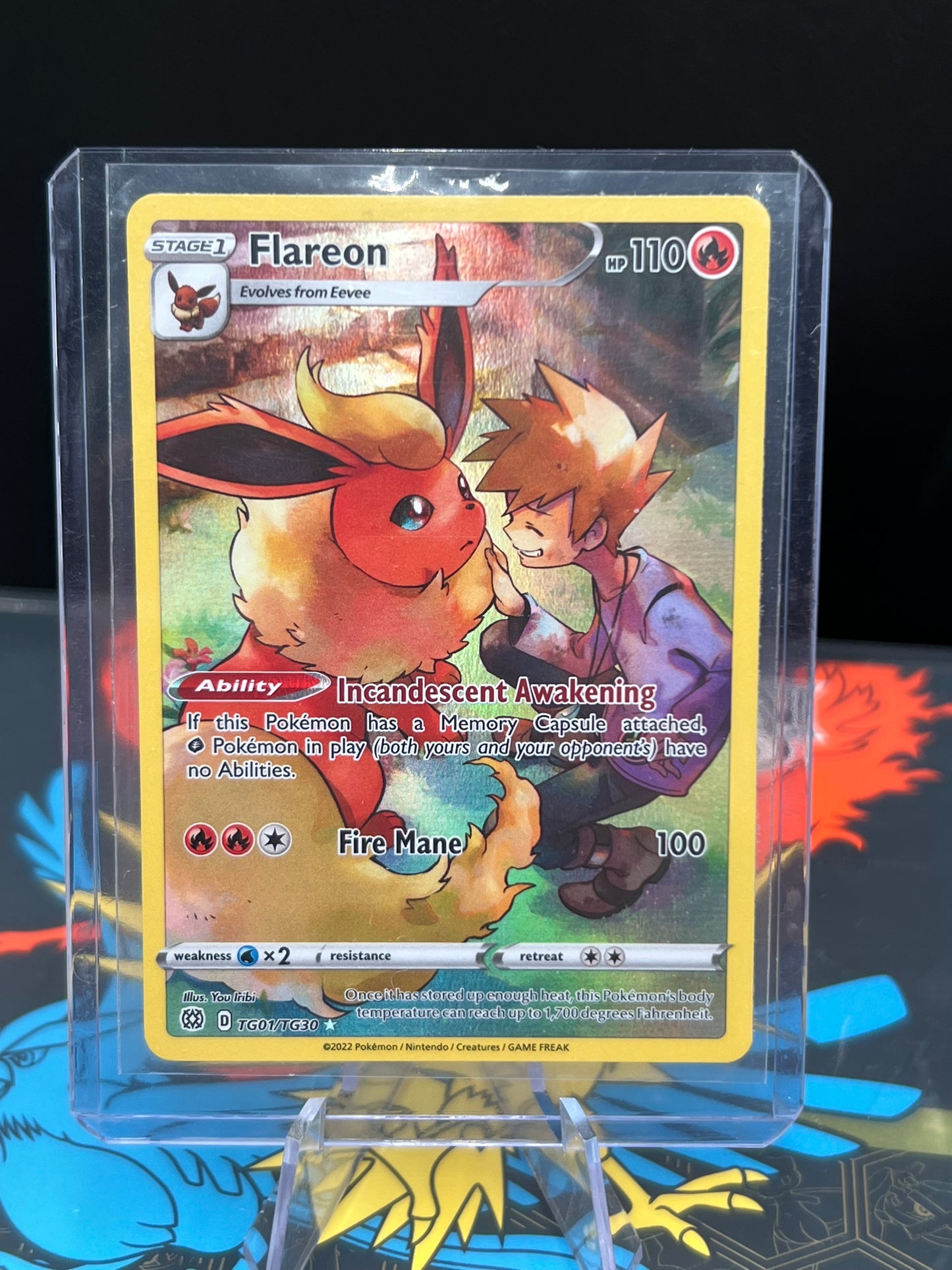 Flareon TG01/TG30 / Ultra Rare - SWSH09: Brilliant Stars Trainer Gallery (SWSH09:TG) POKÉMON TCG