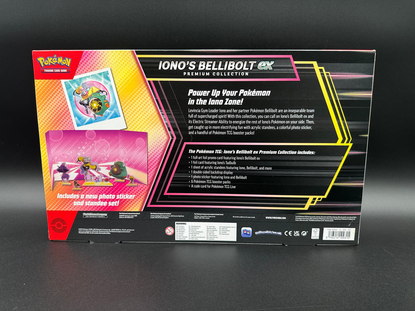 Iono’s Bellibolt ex Premium Collection - Miscellaneous Cards & Products (MCAP) Pokémon TCG New
