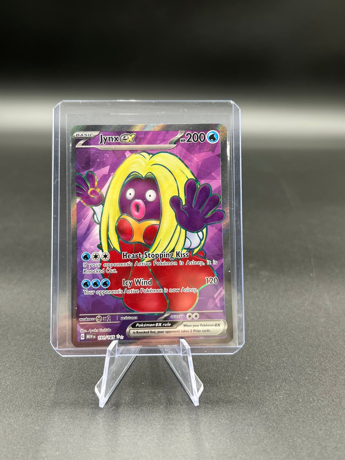 Jynx ex - 191/165 - SV: Scarlet & Violet 151 (MEW) Pokémon TCG