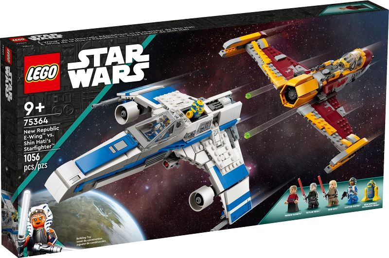 LEGO Star Wars: New Republic E-Wing vs. Shin Hati’s Starfighter (75364)