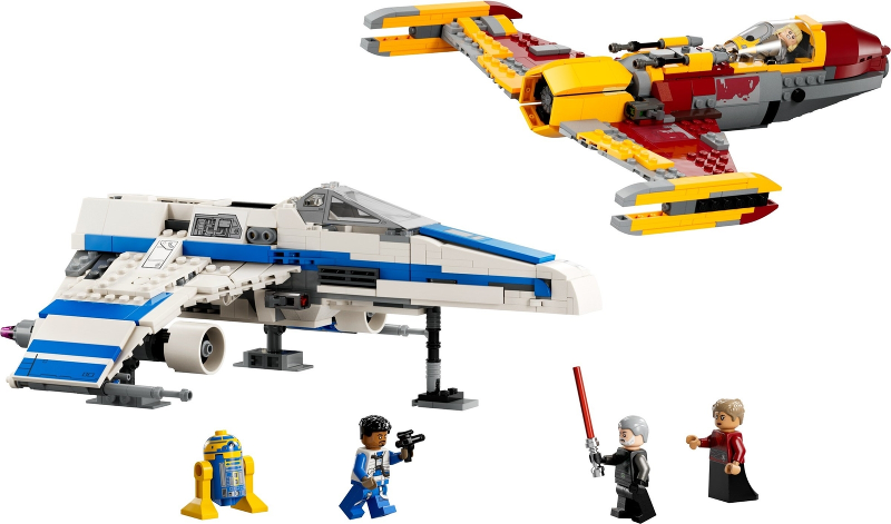 LEGO Star Wars: New Republic E-Wing vs. Shin Hati’s Starfighter (75364)