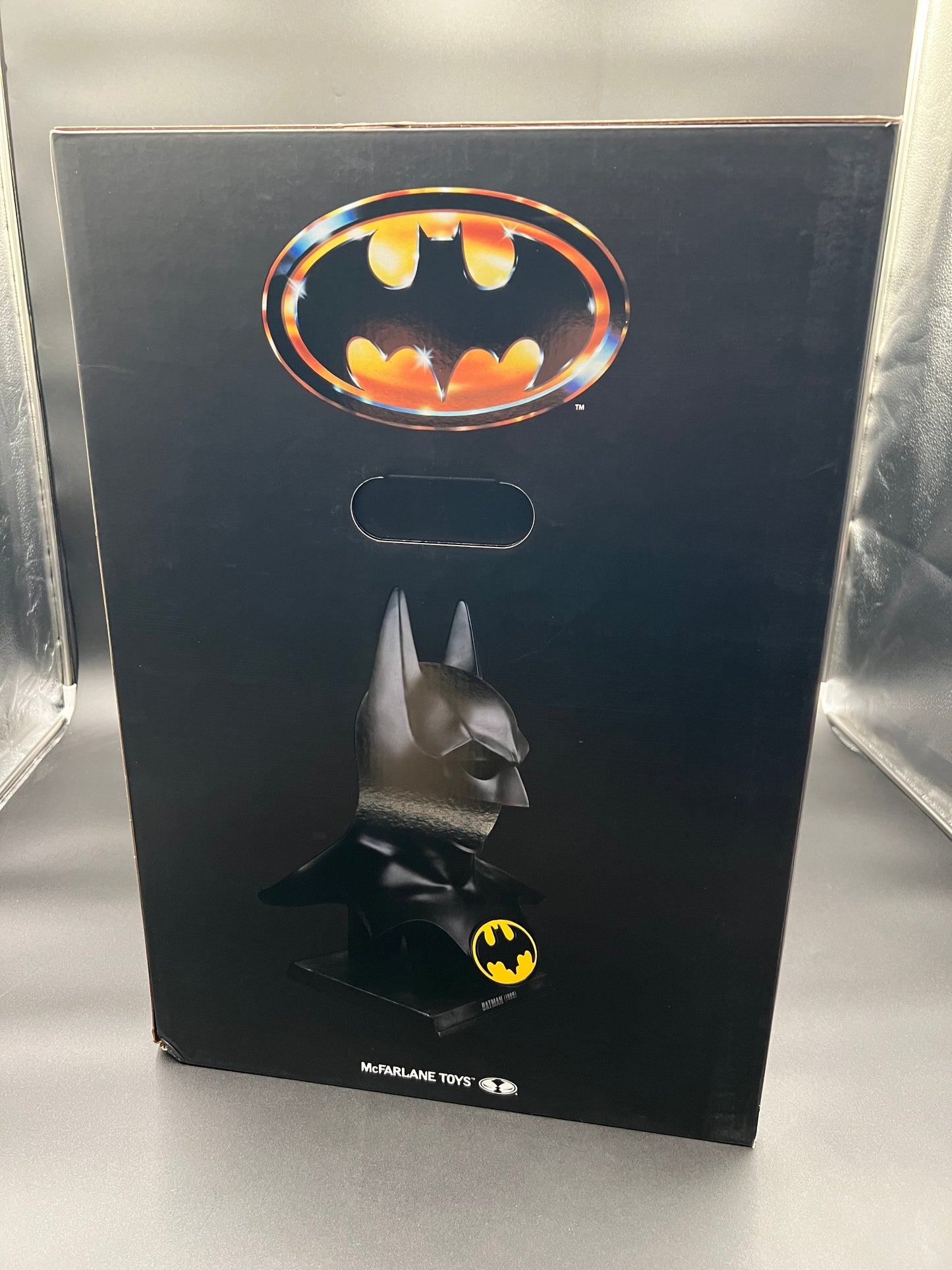 2024 McFarlane DC Direct - Batman 1989 Cowl Replica 1:1 Scale (24.5in/62.23cm)