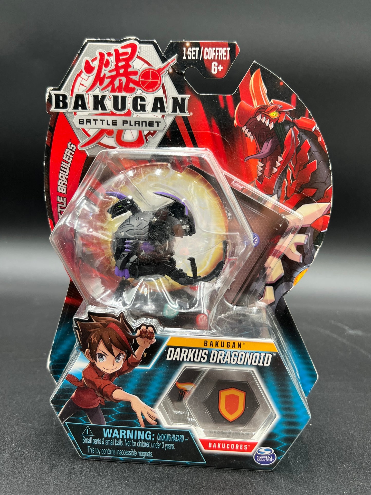 Bakugan Battle Planet Battle Brawlers Bakugan Darkus Dragonoid
