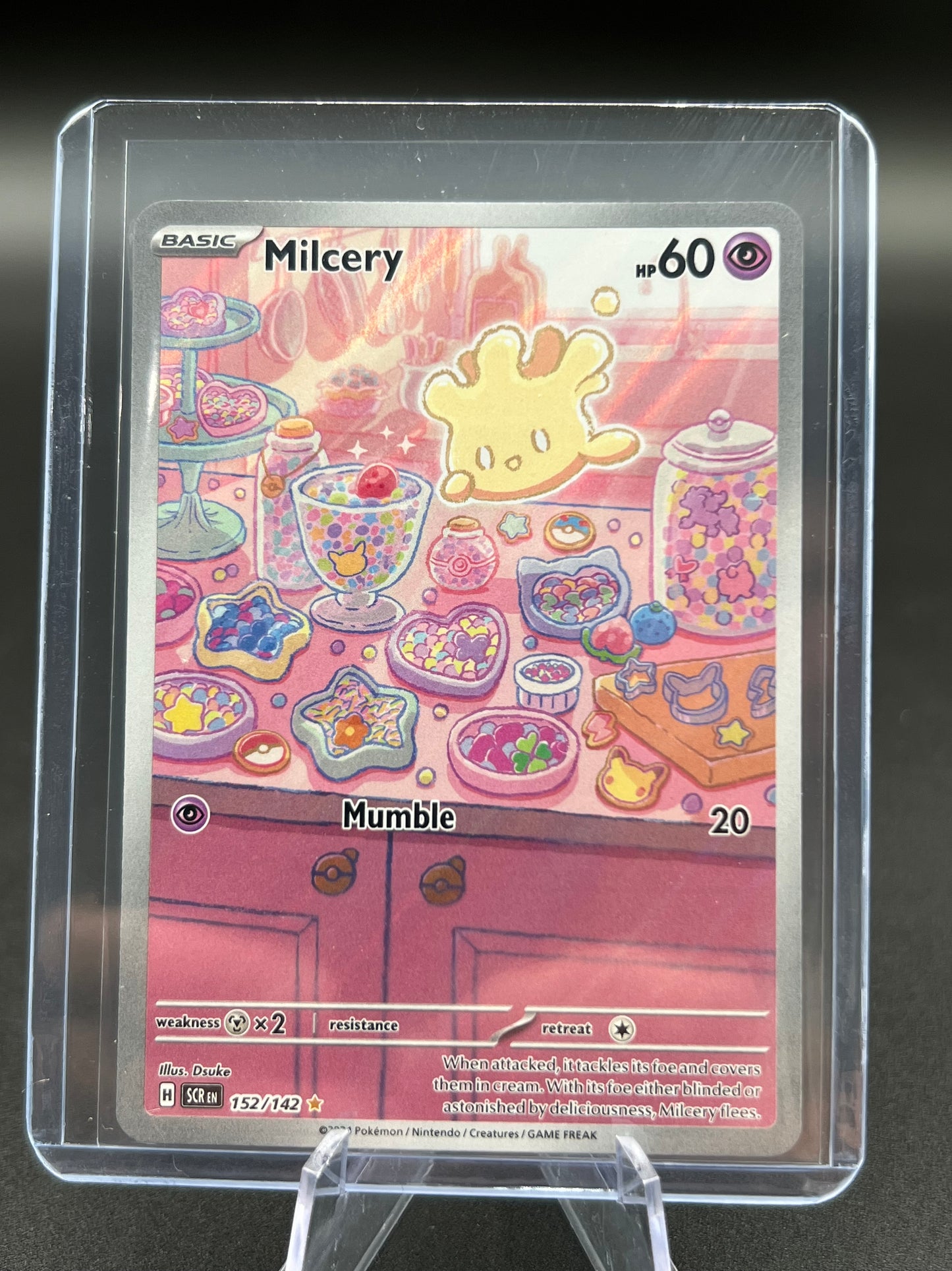 Milcery - 152/142 - SV07: Stellar Crown (SV07) Pokémon TCG