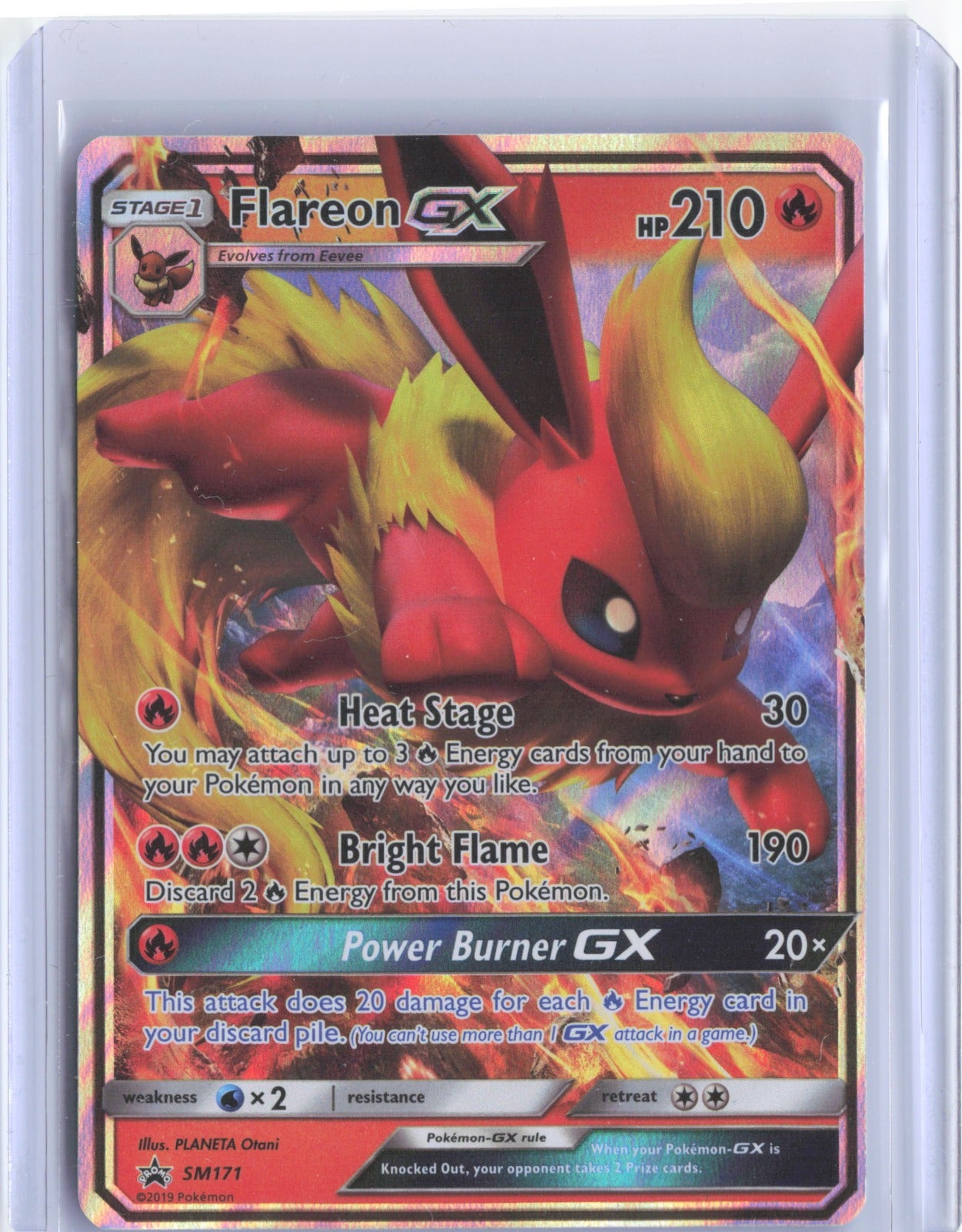 Flareon GX Holo Promo SM Promos SM171