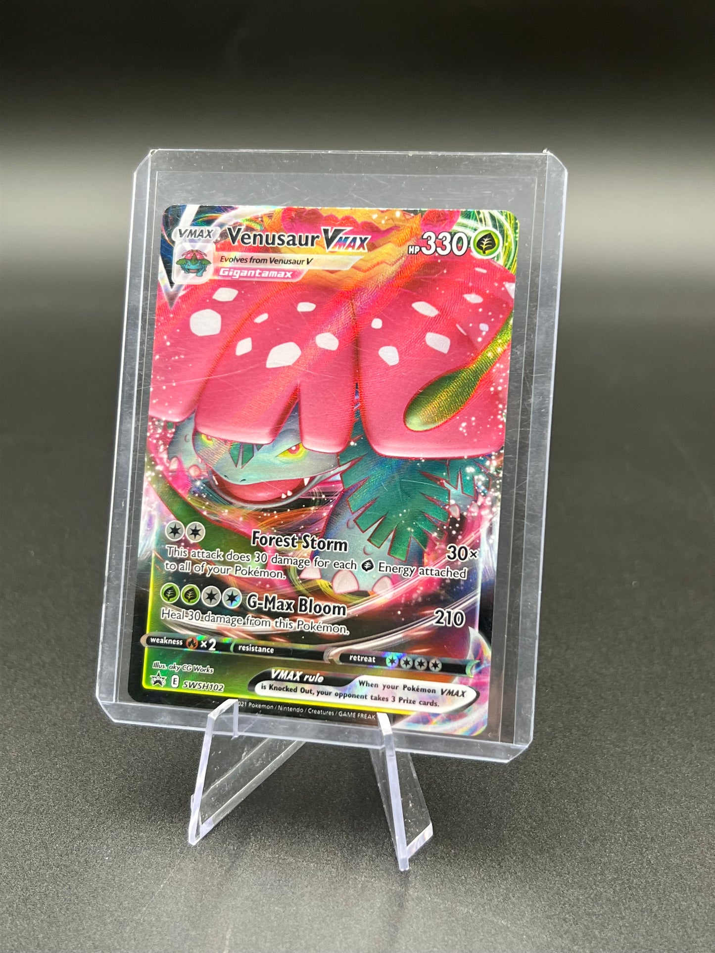 Venusaur VMAX - SWSH102 - SWSH: Sword & Shield Promo Cards (SWSD) Pokémon TCG